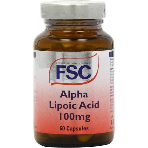 FSC Alpha Lipoic Acid 100mg 60 Capsules