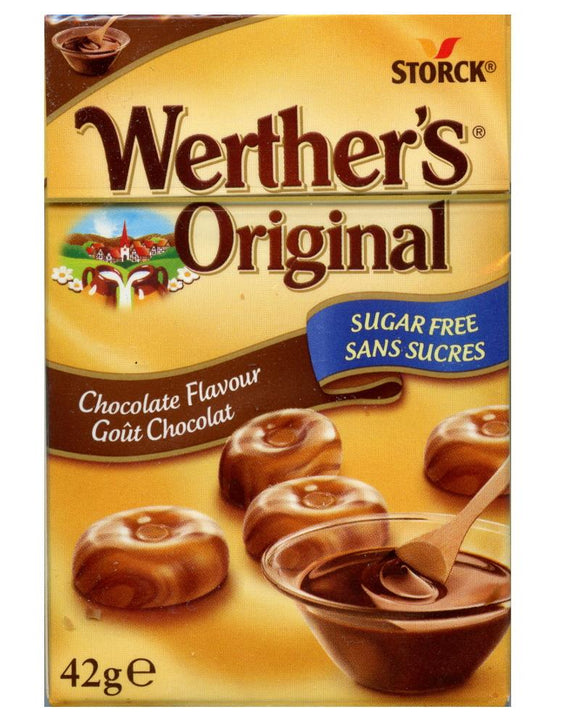 Werther's Original Sugar Free Chocolate Flavour 42g