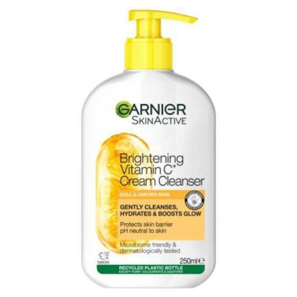 Garnier Skin Active Brightening Vitamin C Cream Cleanser 250ml