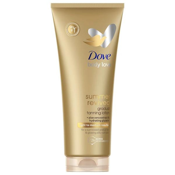 Dove Derma Spa Summer Revived Body Lotion Fair to Medium Skin 200ml