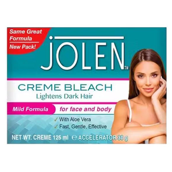 Jolen Creme Bleach Mild Formula 125ml