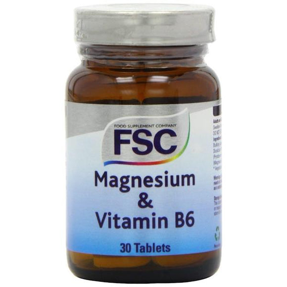 FSC Magnesium & Vitamin B6 30 Tablets