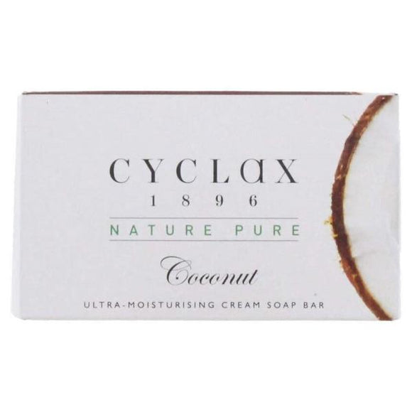 Cyclax 1896 Nature Pure Coconut Soap Bar 90g Twin Pack