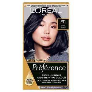 L'Oreal Infinia Preference Permanent Colour P11 Deeply Wicked Black