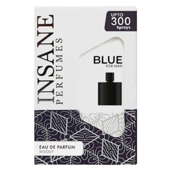 Insane Perfumes Blue For Men Eau De Parfum 20ml