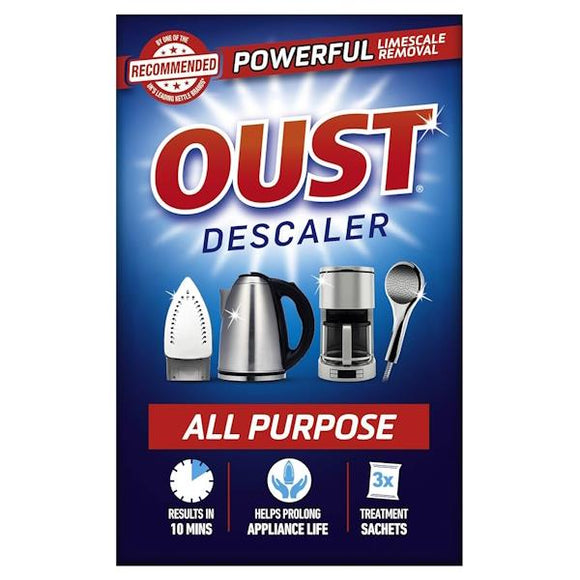 Oust All Purpose Descaler 3 x 25ml