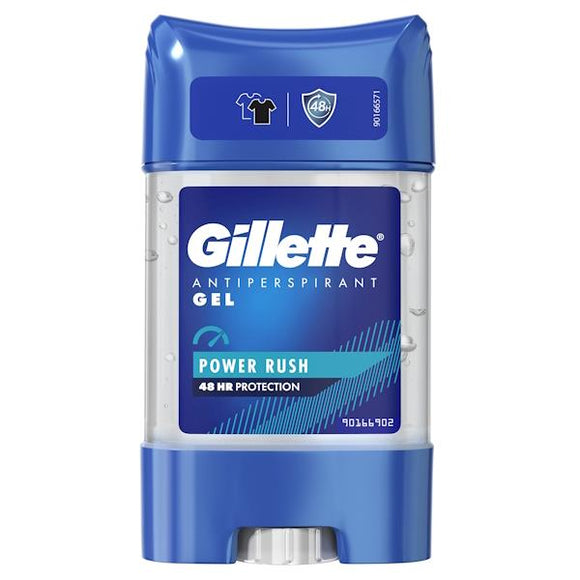 Gillette Antiperspirant Gel Power Rush 70ml