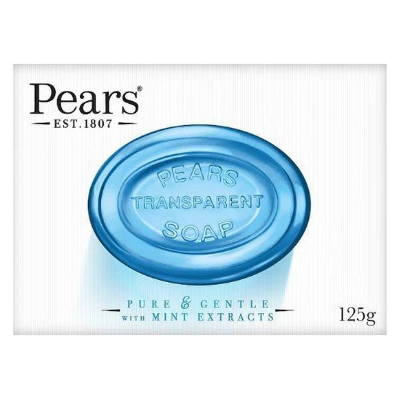 Pears Transparent Soap Pure & Gentle with Mint Extracts 125g