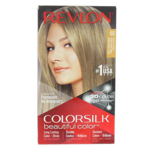 Revlon Colorsilk Permanent Colour 60 Dark Ash Blonde