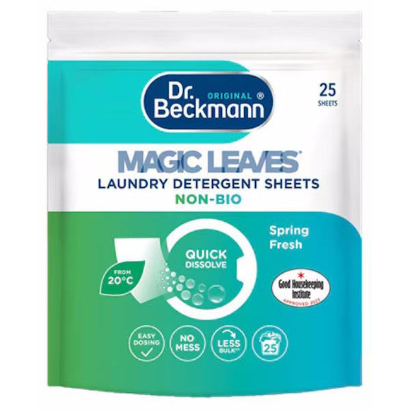 Dr Beckmann Laundry Detergent Sheets Non-Bio 25 Sheets