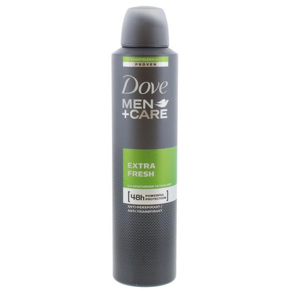 Dove Men Extra Fresh Antiperspirant Spray 250ml