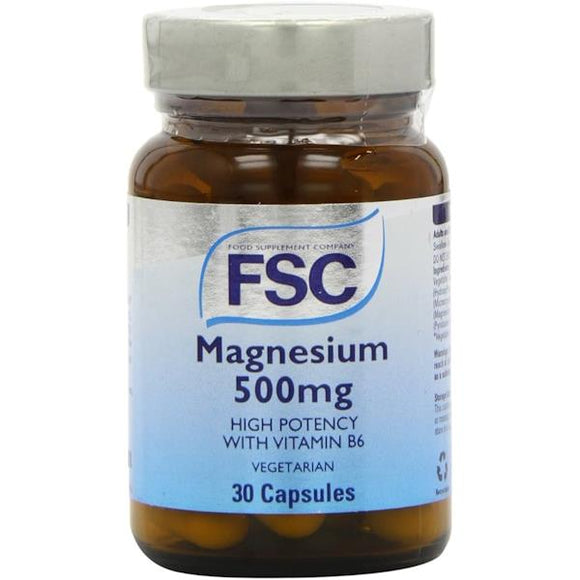 FSC Magnesium 500mg 30 Capsules