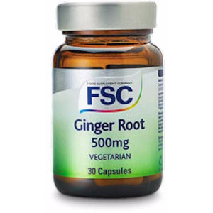 FSC Ginger Root 500mg 30 Capsules