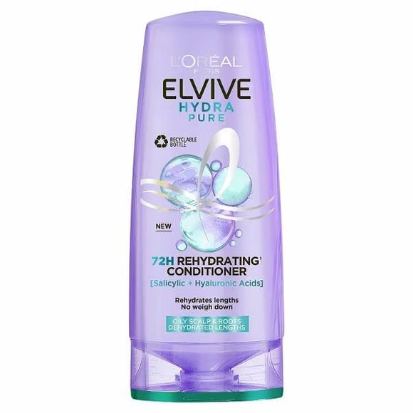 L'Oreal Elvive Hydra Pure 72H Purifying Conditioner 200ml