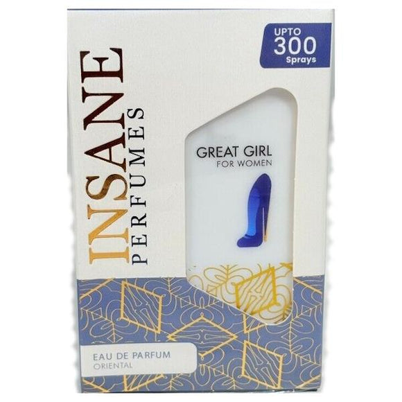 Insane Perfumes Great Girl For Women Eau De Parfum 20ml