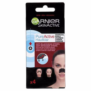 Garnier Skin Active Pure Active Charcoal 4 Anti-Blackhead Strips