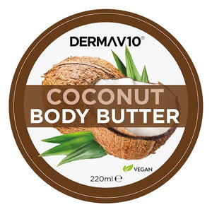 Derma V10 Body Butter Coconut 220ml