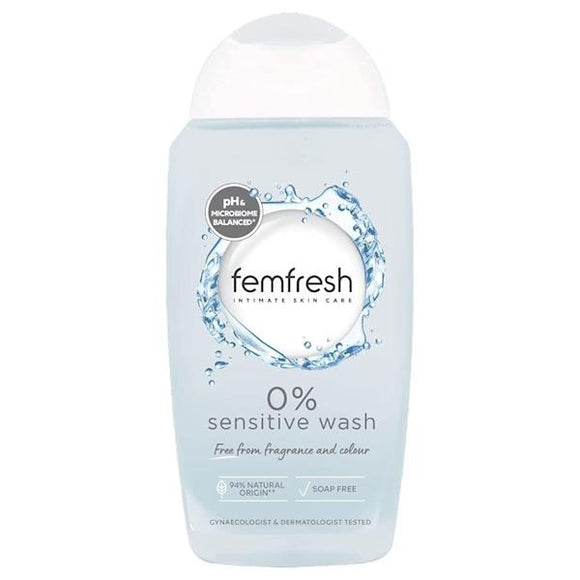 Femfresh Intimate 0% Sensitive Wash 250ml
