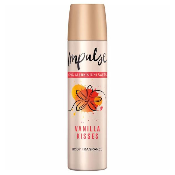 Impulse Vanilla Kisses Body Fragrance 75ml