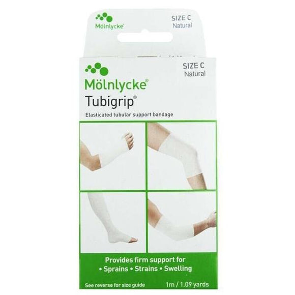 Tubigrip Elasticated Tubular Bandage Size C Natural 1 Metre