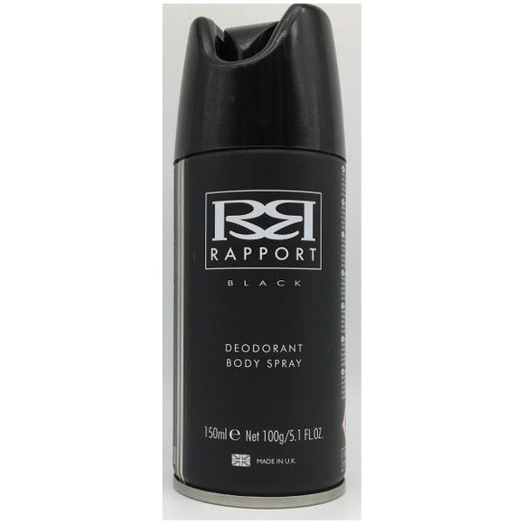 Rapport Black Deodorant Body Spray 150ml