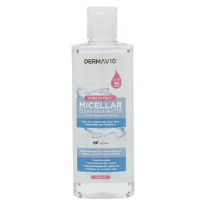 Derma V10 Pure Effect Micellar Cleansing Water 200ml