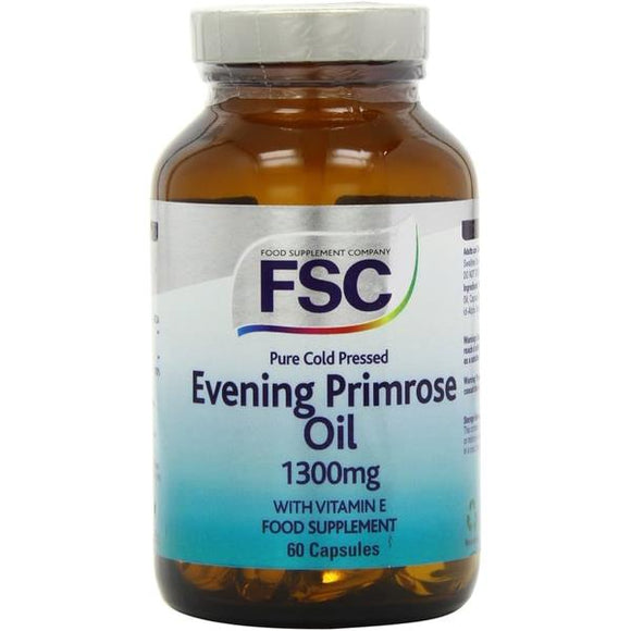 FSC Evening Primrose Oil 1300mg 60 Capsules