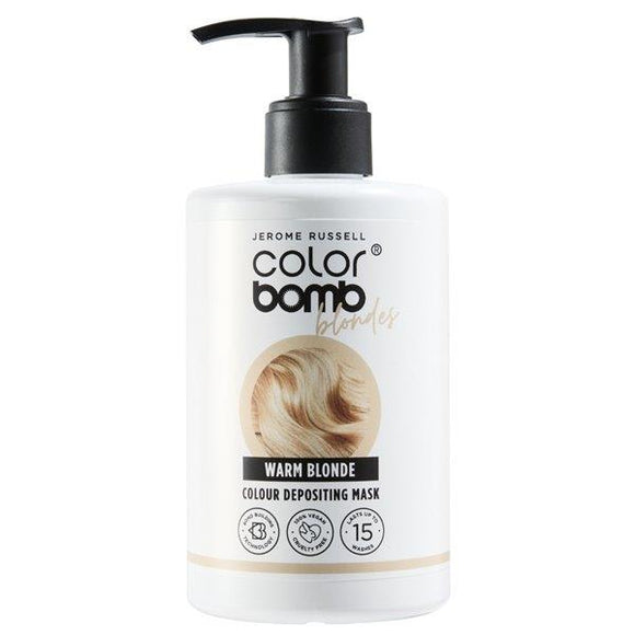 Jerome Russell Color Bomb Blondes Warm Blonde Colour Depositing Mask 300ml