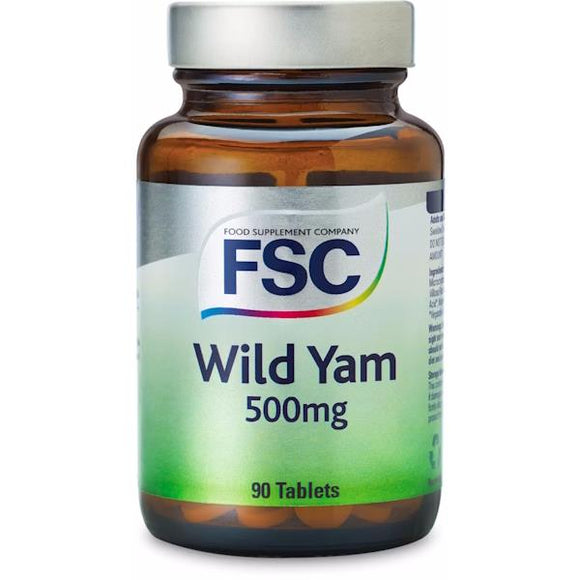 FSC Wild Yam 500mg 90 Tablets