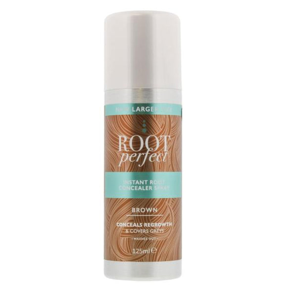 Root Perfect Instant Root Concealer Spray Brown 125ml