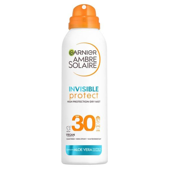 Garnier Ambre Solaire Invisible Protect Dry Mist SPF30 150ml