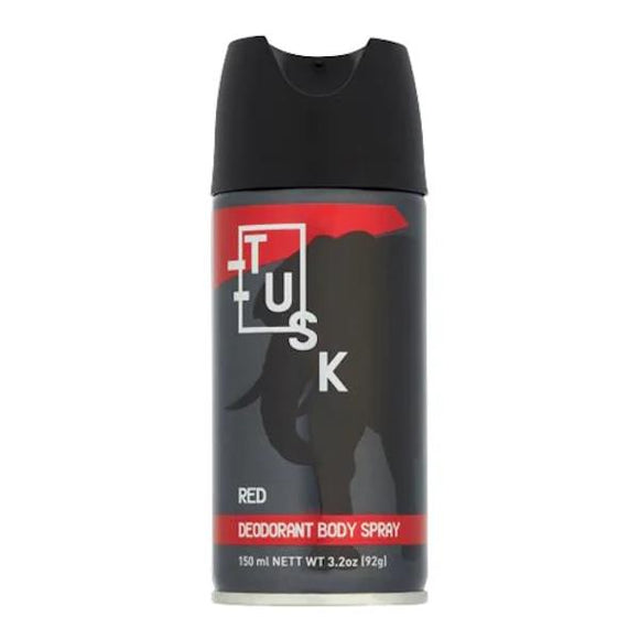 Tusk Red Deodorant Body Spray 150ml