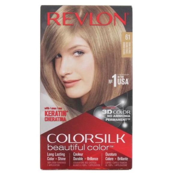 Revlon Colorsilk Permanent Colour 61 Dark Blonde