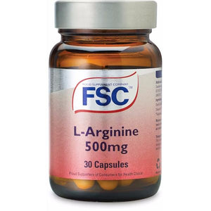 FSC L-Arginine 500mg 30 Capsules