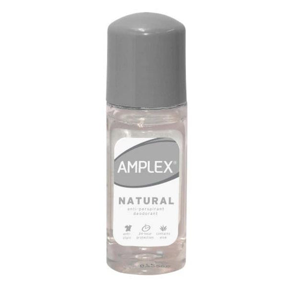 Amplex Natural Deodorant Roll On 50ml