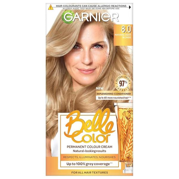 Garnier Belle Color Permanent Colour 8 Natural Light Blonde