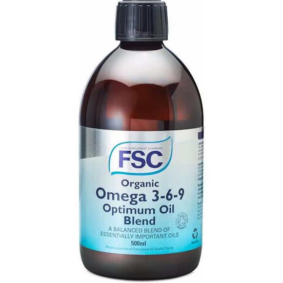 FSC Organic Omega 3-6-9 Optimum Oil Blend 500ml