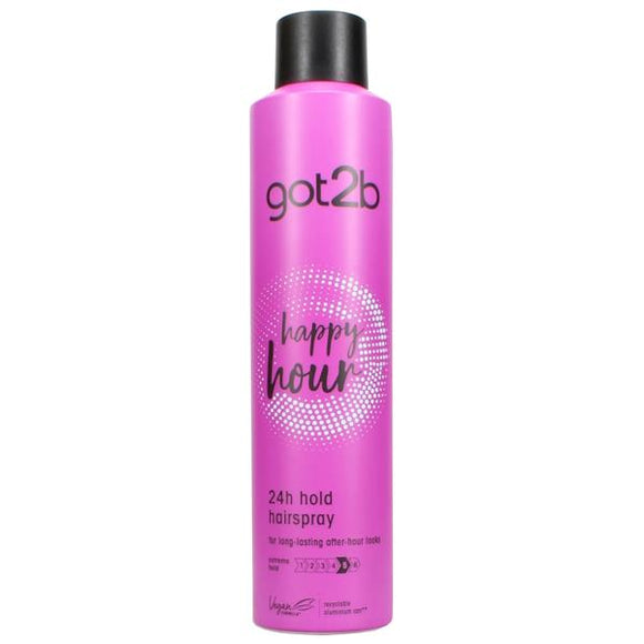 Schwarzkopf Got2b Happy Hour 24h Hold Hairspray 300ml