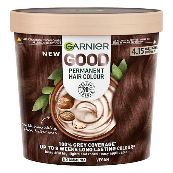 Garnier Good Permanent Hair Colour 4.15 Iced Chestnut Brown