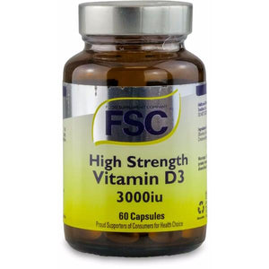 FSC Vitamin D 3000iu 60 Capsules