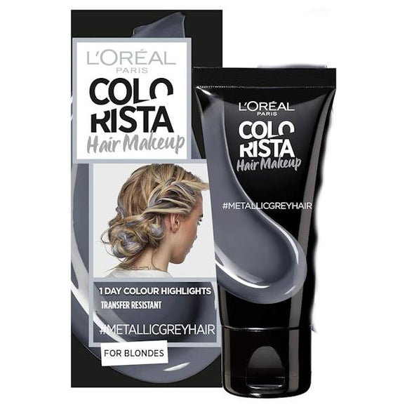L'oreal Colorista Hair Makeup Metallic Grey Hair 30ml