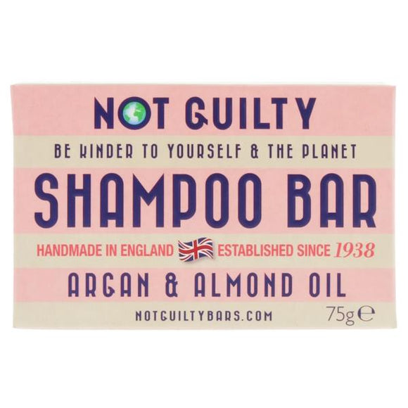 Not Guilty Shampoo Bar Argan & Almond Oil 75g