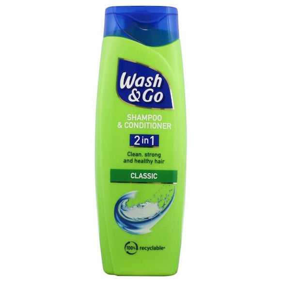 Wash & Go 2in1 Shampoo & Conditioner Classic 400ml