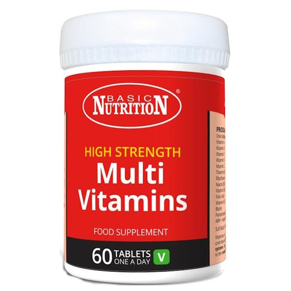 Basic Nutrition High Strength Multi Vitamins 60 Tablets