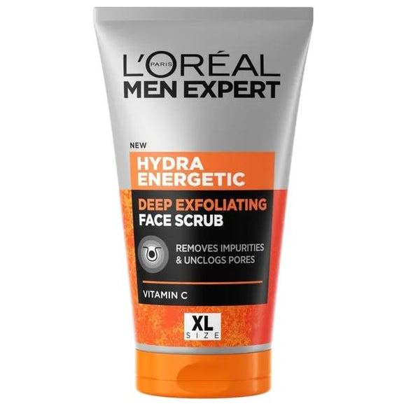 L'Oreal Men Expert Hydra Energetic Deep Exfoliating Face Scrub 150ml