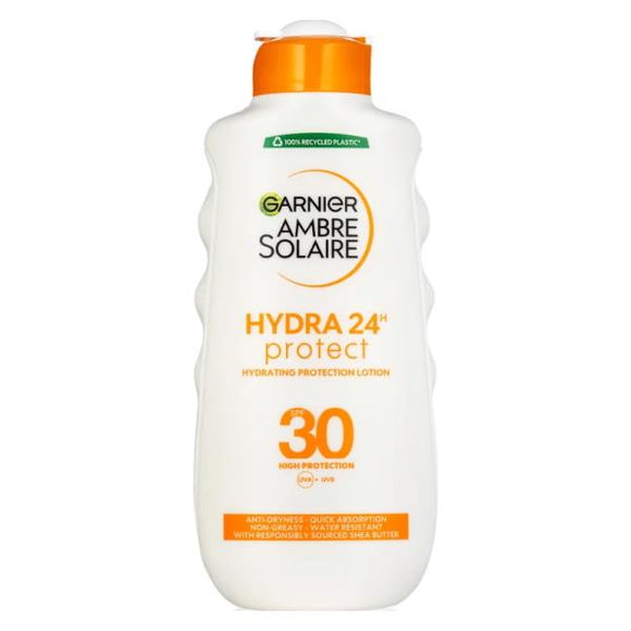 Garnier Ambre Solaire Hydra 24 Protect SPF30 Sun Lotion 175ml