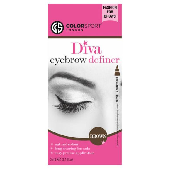Colorsport Diva Eyebrow Definer Brown