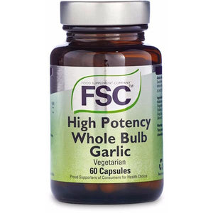 FSC High Potency Whole Bulb Garlic 60 Capsules