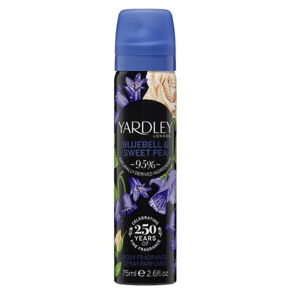 Yardley Bluebell & Sweet Pea Body Fragrance 75ml