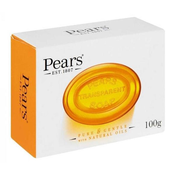 Pears Transparent Soap Pure & Gentle with Natural Oils 100g